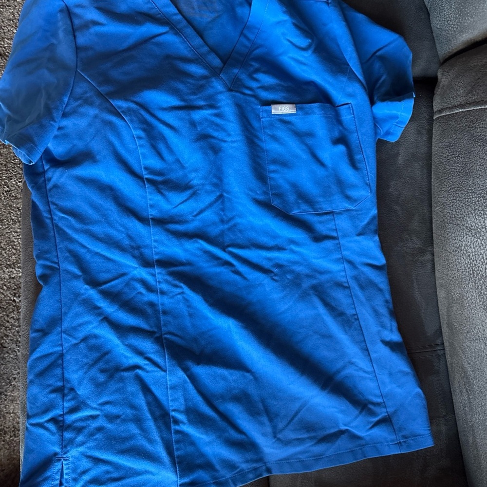 Figs Technical Collection  Blue Scrub like new